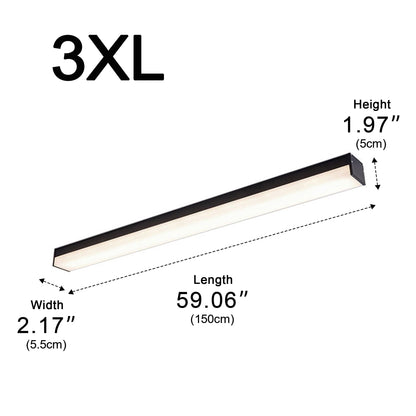Modern Minimalist Long Strip Linear LED Ceiling Light