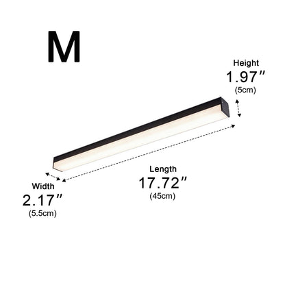 Modern Minimalist Long Strip Linear LED Ceiling Light