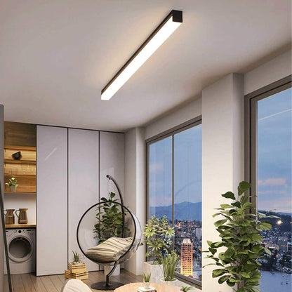 Modern Minimalist Dimming LED Long Strip Indoor Ceiling Light - Flare Shack