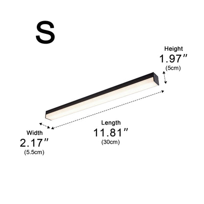 Modern Minimalist Long Strip Linear LED Ceiling Light