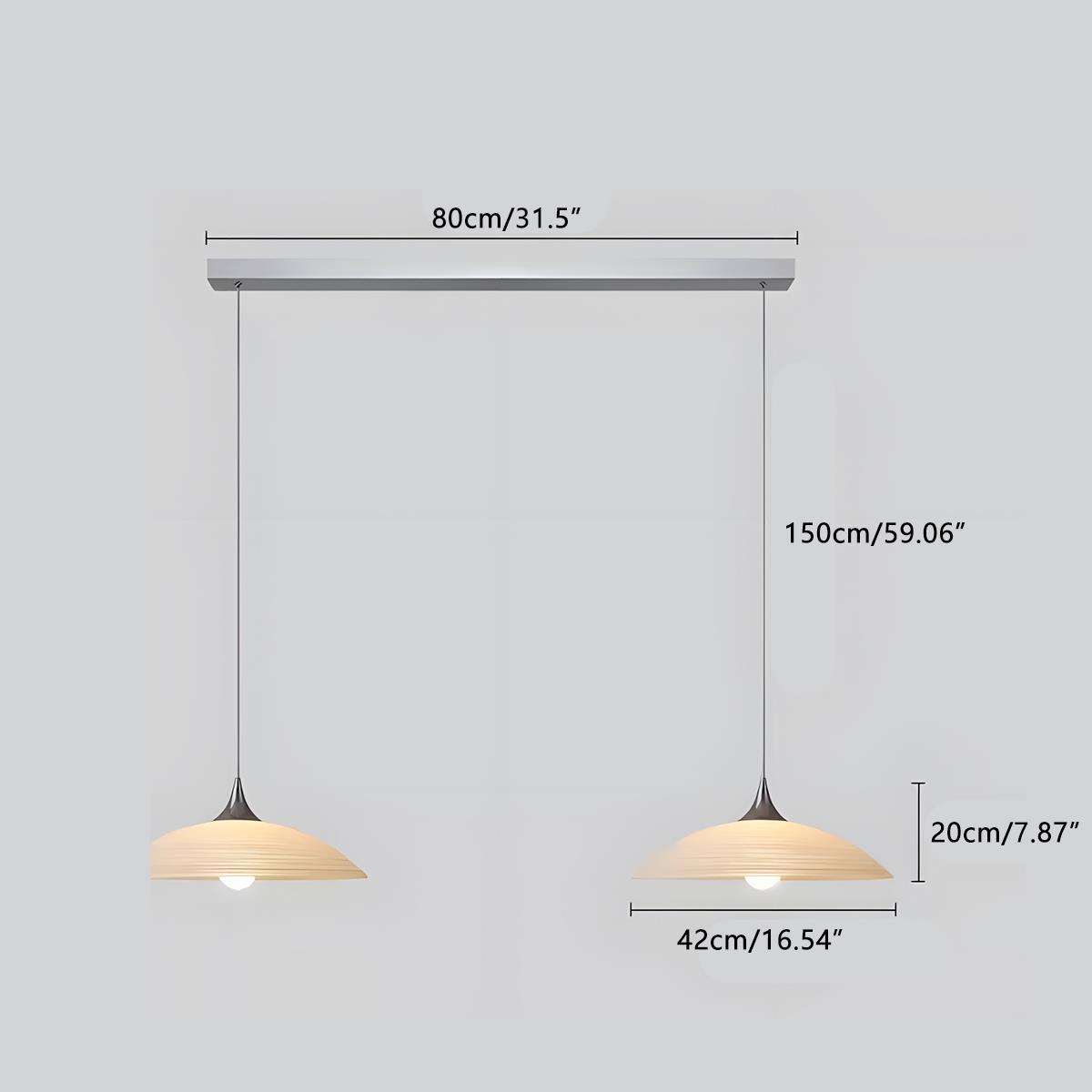 Modern Minimalist Dish Bar LED Pendant Lights