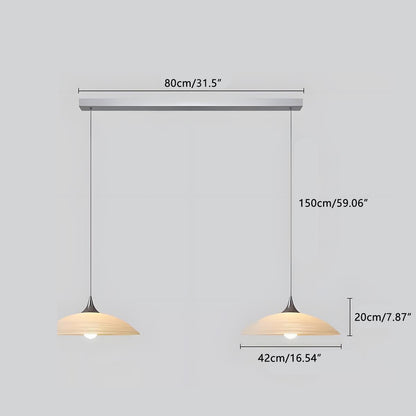 Modern Minimalist Dish Bar LED Pendant Lights