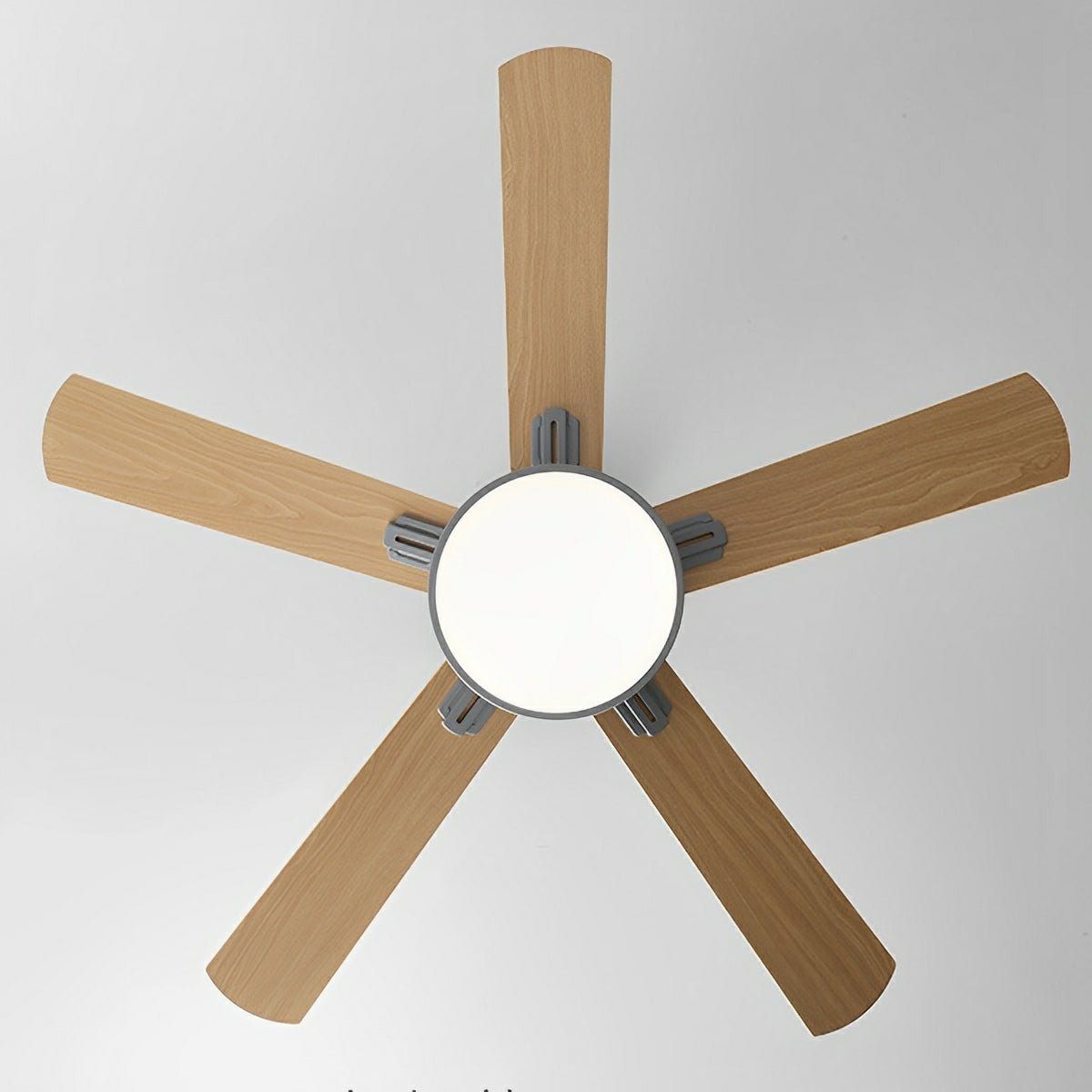 Modern Minimalist 6-Speed Reverse Frequency Conversion DC Motor Ceiling Fan Light