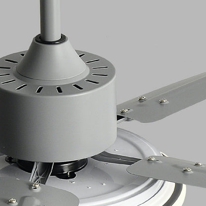 Modern Minimalist DC Motor 6-Speed Reverse Stainless Steel Ceiling Fan Light