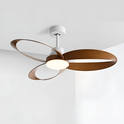 Modern Minimalist Geometric 6 - Speed Reverse Ceiling Fan Light - Flare Shack