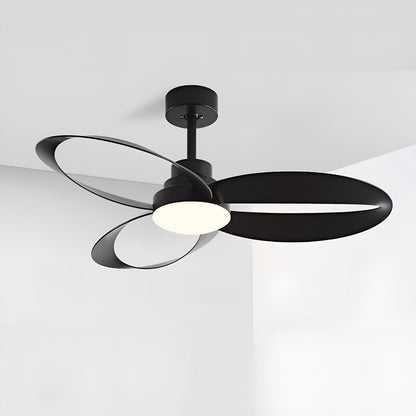 Modern Minimalist Geometric 6 - Speed Reverse Ceiling Fan Light - Flare Shack