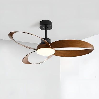 Modern Minimalist Geometric 6 - Speed Reverse Ceiling Fan Light - Flare Shack