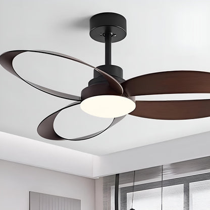 Modern Minimalist Geometric 6 - Speed Reverse Ceiling Fan Light - Flare Shack