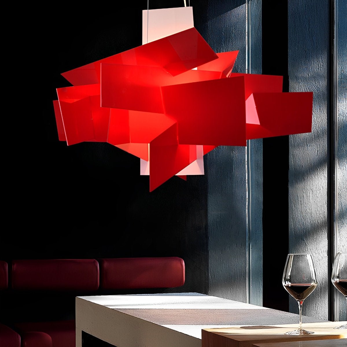 Modern Minimalist Geometric Art Pendant Light - Flare Shack
