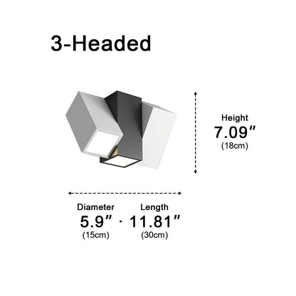 Modern Minimalist Geometric Cylinder LED Indoor Ceiling Light
