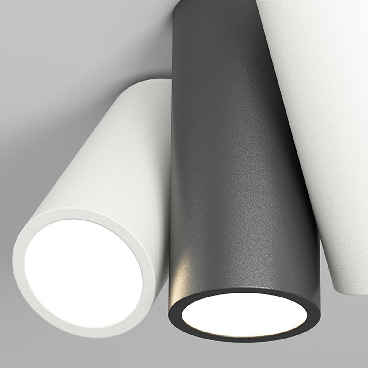Modern Minimalist Geometric Cylinder LED Indoor Ceiling Light