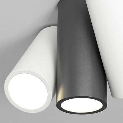 Modern Minimalist Geometric Cylinder LED Indoor Ceiling Light