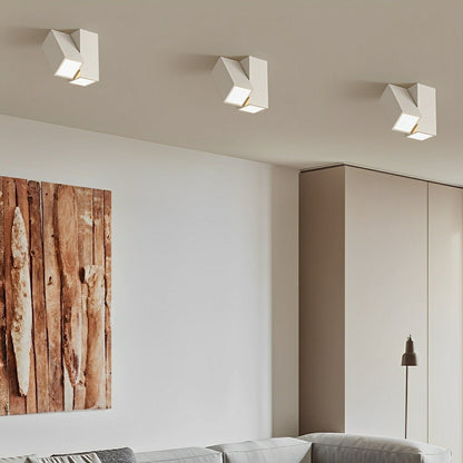 Modern Minimalist Geometric Cylinder LED Indoor Ceiling Light - Flare Shack