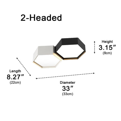 Modern Minimalist Geometric Cylinder LED Indoor Ceiling Light
