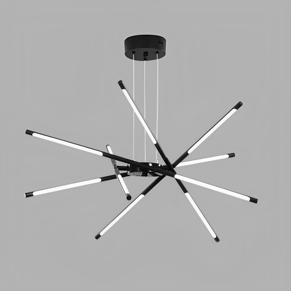 Modern Minimalist Geometric LED Long Strip Indoor Pendant Lights - Flare Shack