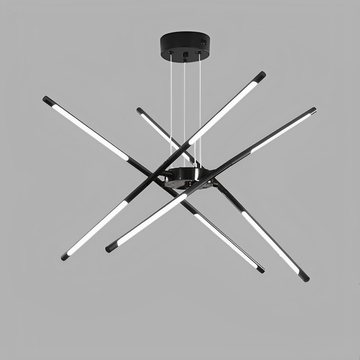 Modern Minimalist Geometric LED Long Strip Indoor Pendant Lights - Flare Shack