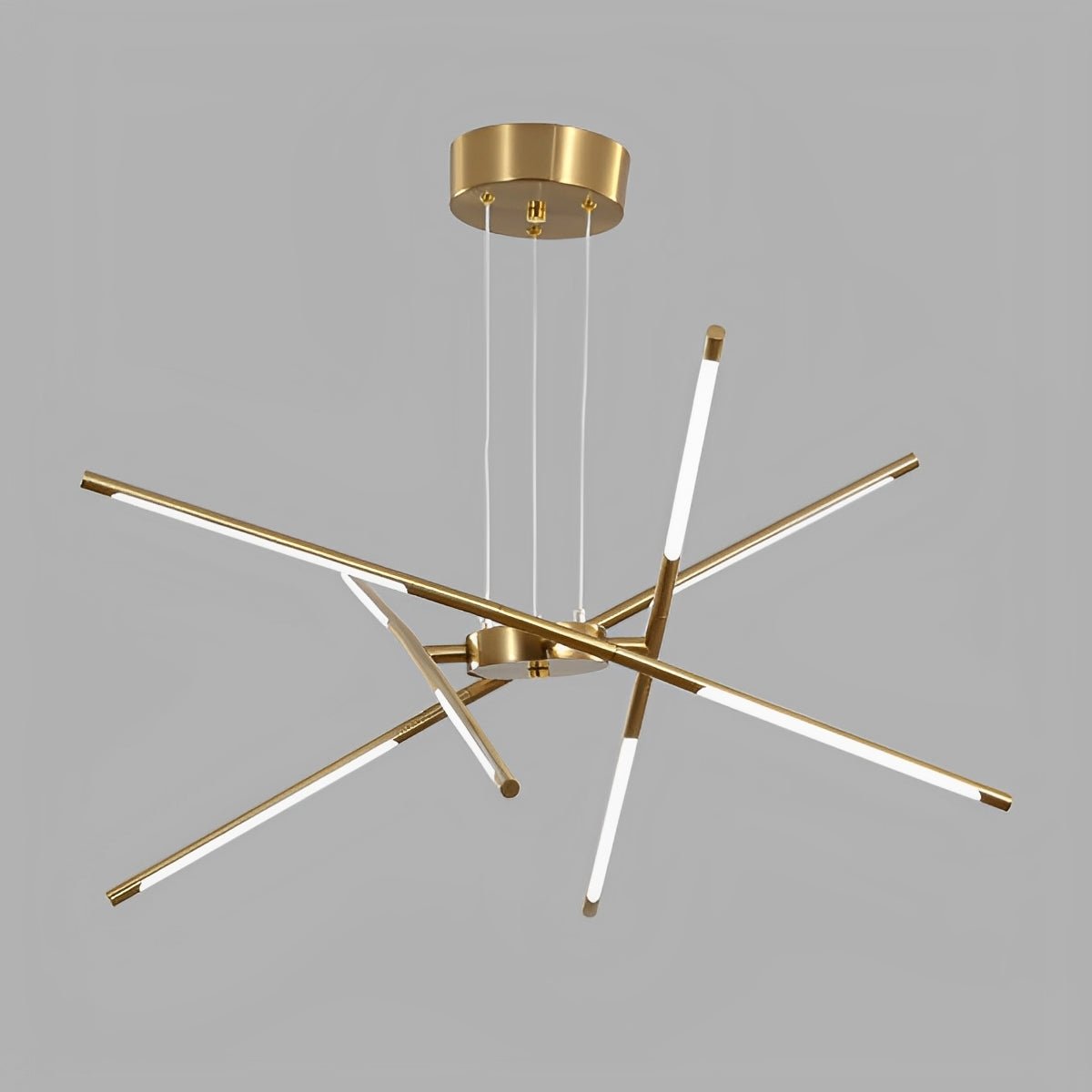 Modern Minimalist Geometric LED Long Strip Indoor Pendant Lights - Flare Shack
