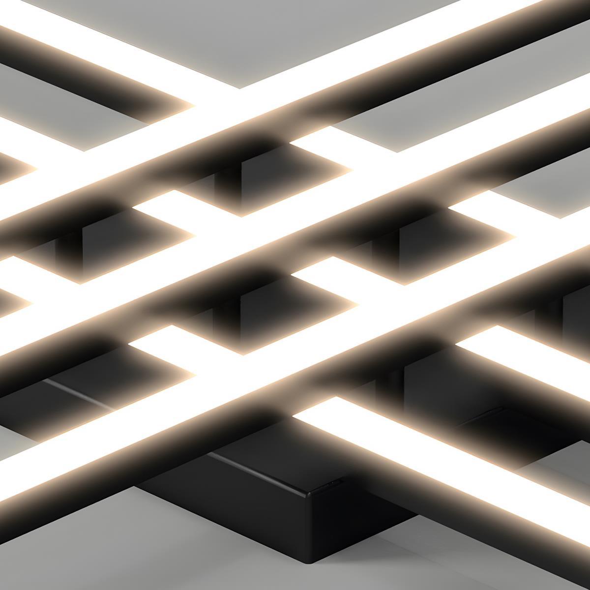Modern Minimalist Geometric Long Strip LED Ceiling Light