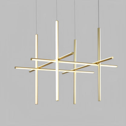 Modern Minimalist Geometric Outline Lines Light Pendant Lights