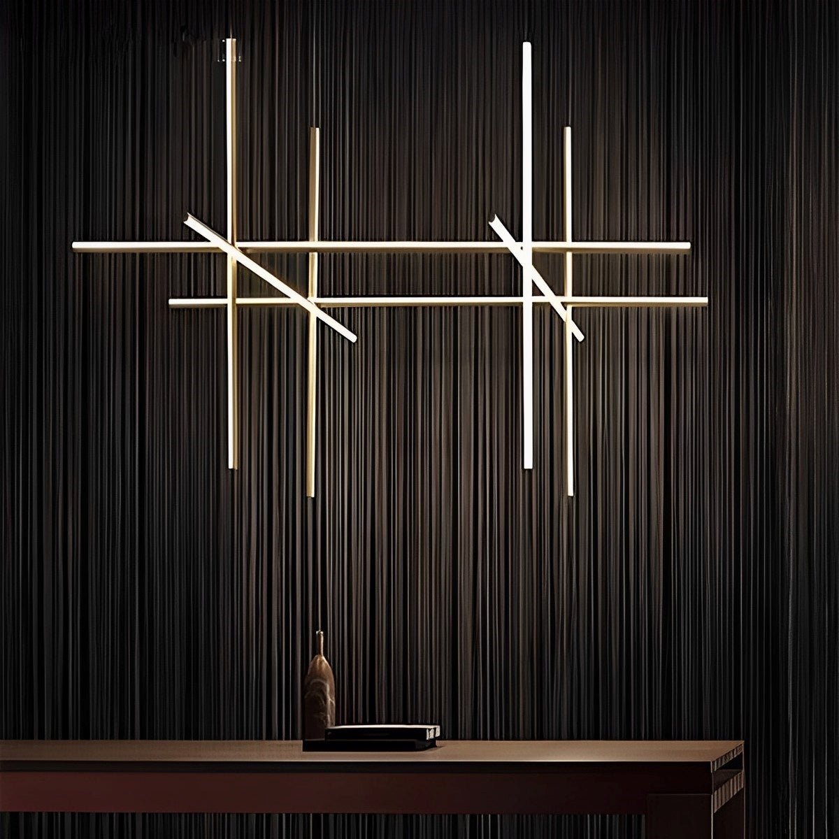 Modern Minimalist Geometric Outline Lines Light Pendant Lights - Flare Shack