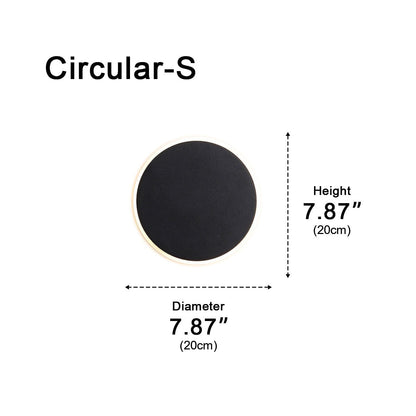 Modern Minimalist Geometric Touch Sensor LED Wall Sconce