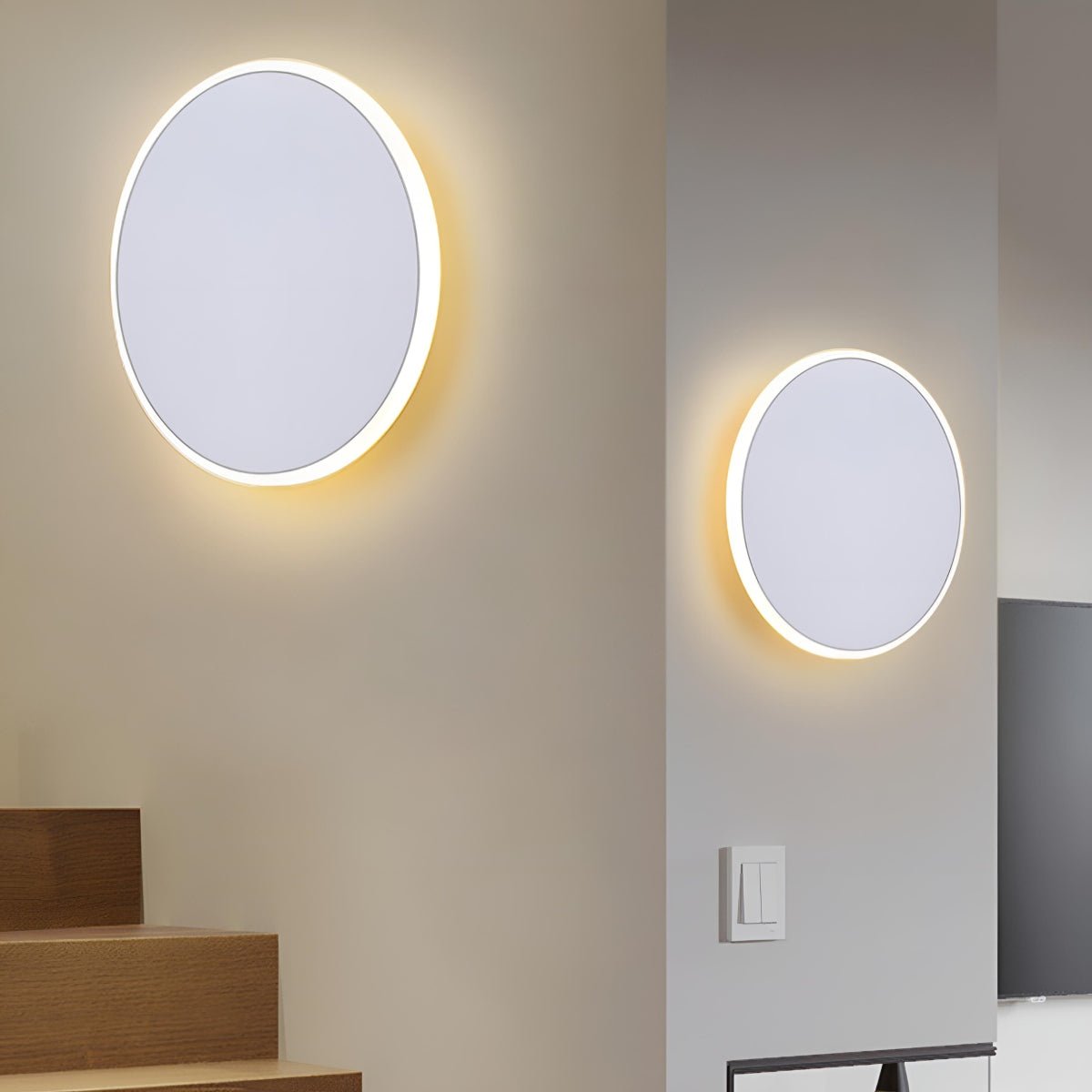 Modern Minimalist Geometric Touch Sensor LED Wall Sconce - Flare Shack