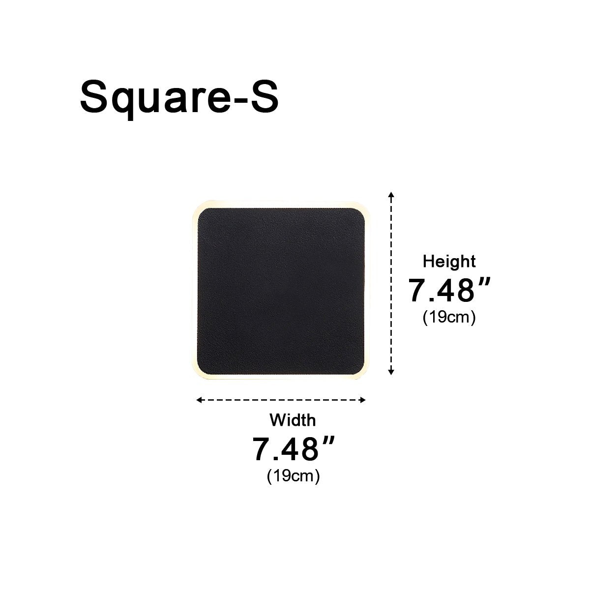 Modern Minimalist Geometric Touch Sensor LED Wall Sconce