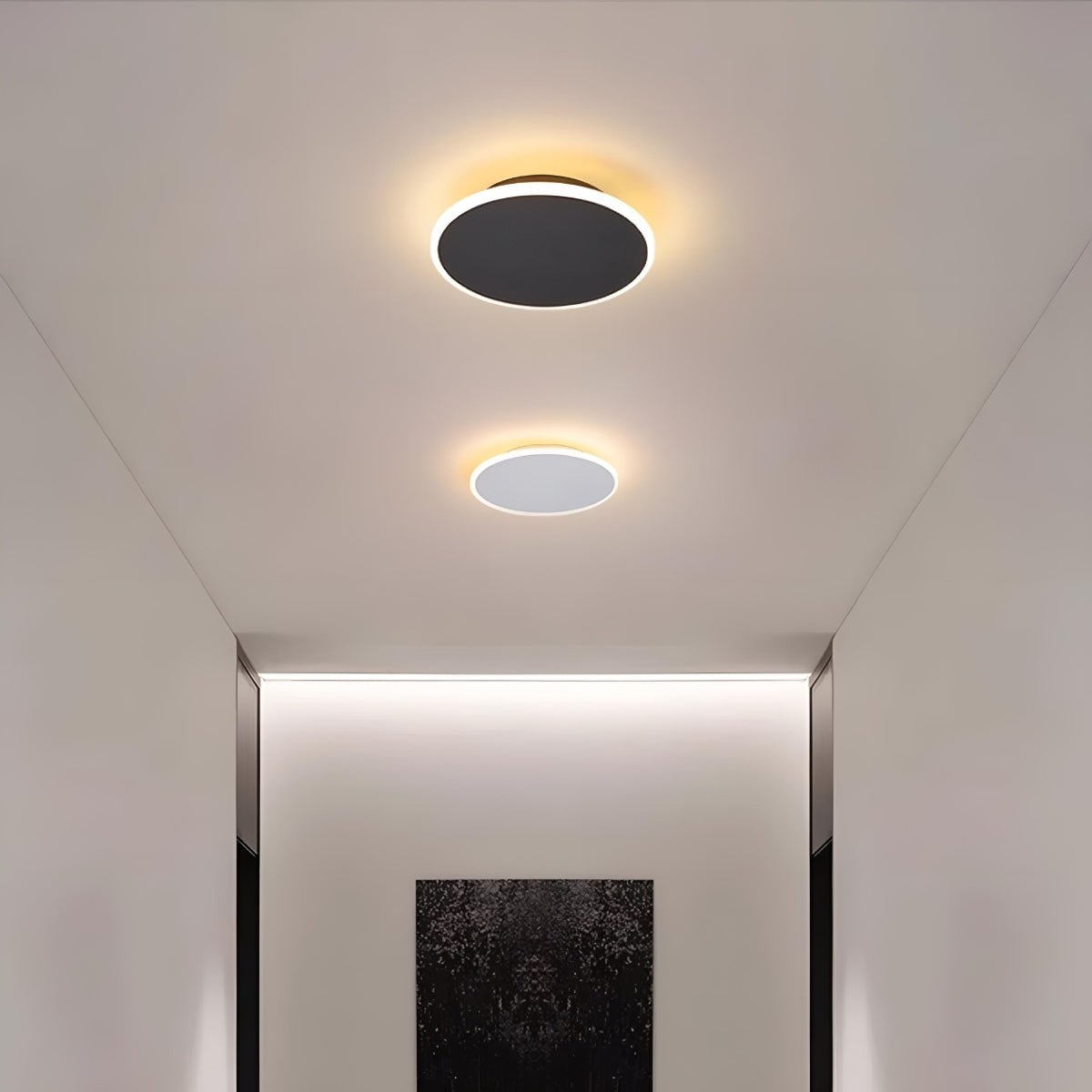 Modern Minimalist Geometric Touch Sensor LED Wall Sconce