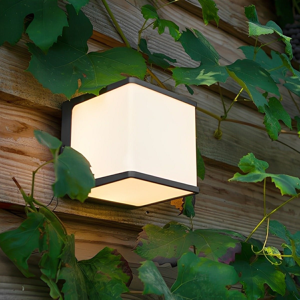 Modern Minimalist Geometric Waterproof Outdoor LED Porch Wall Lights - Flare Shack