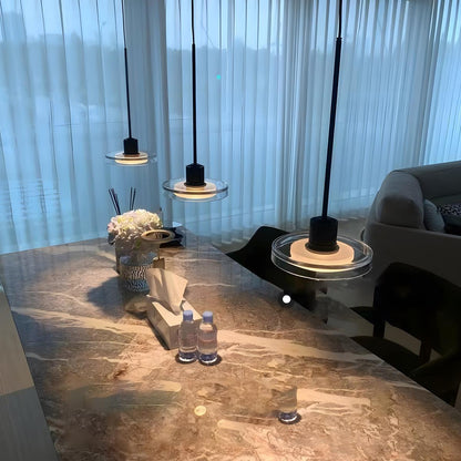 Modern Minimalist Glass Indoor Bar Pendant Lights