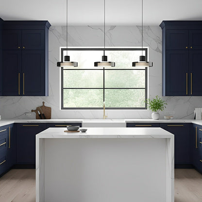 Modern Minimalist Glass Indoor Bar Pendant Lights