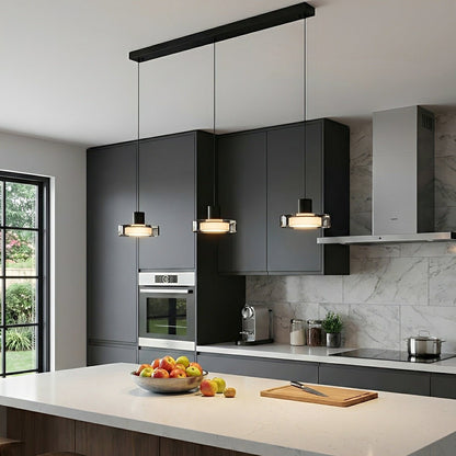 Modern Minimalist Glass Indoor Bar Pendant Lights - Flare Shack
