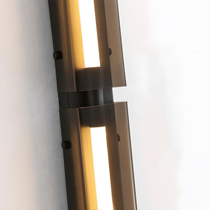 Modern Minimalist Glass Long Strip LED Indoor Wall Sconce