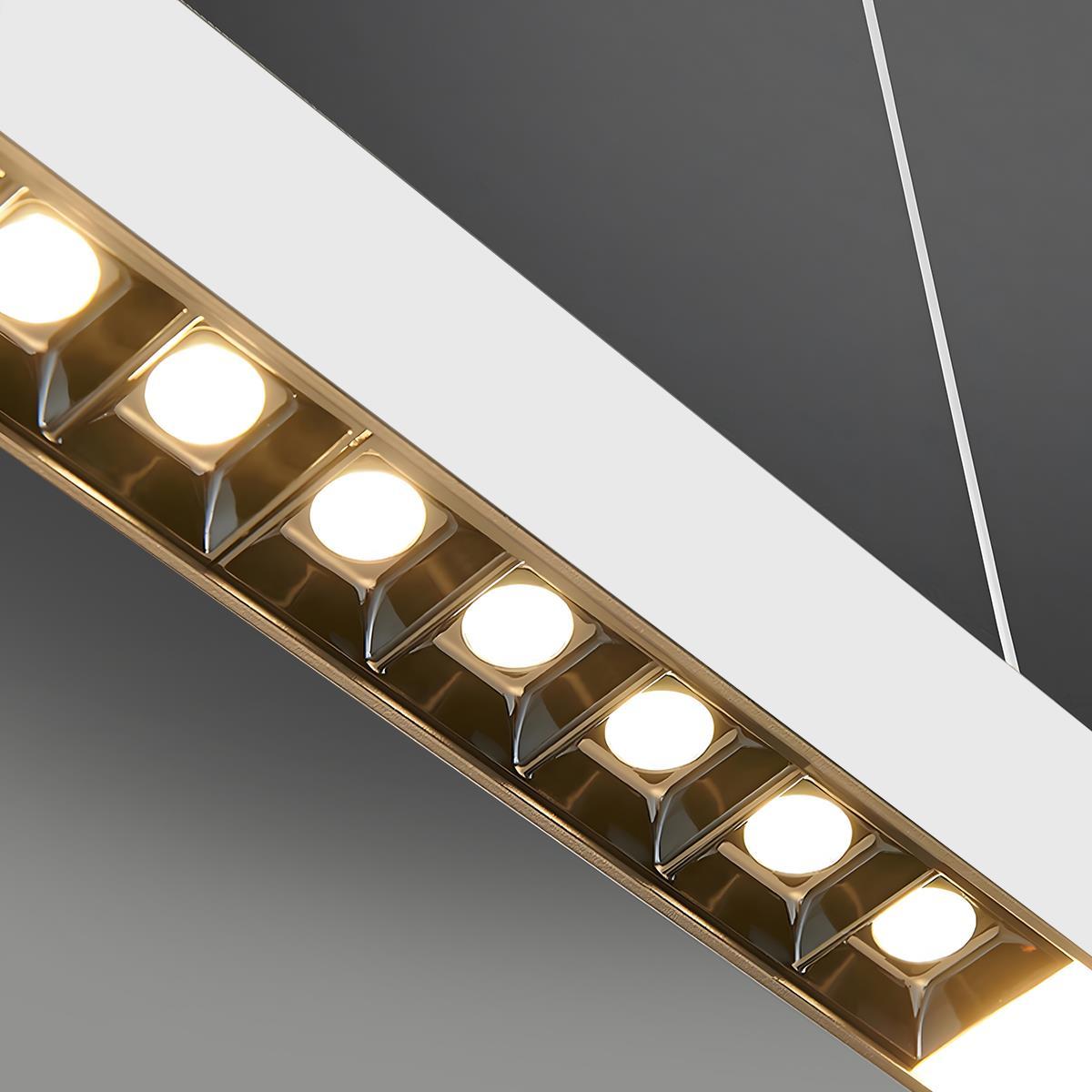 Modern Minimalist Grille LED Long Strip Light