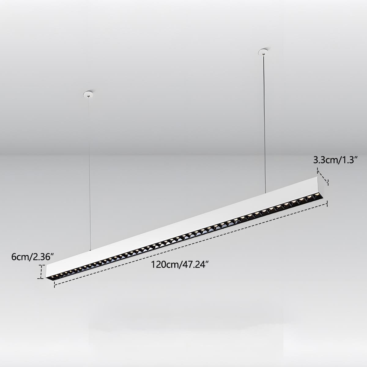 Modern Minimalist Grille LED Long Strip Light