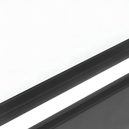 Modern Minimalist Grille LED Long Strip Office Pendant Lights
