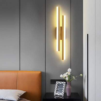 Modern Minimalist H - Shape Long Strip LED Wall Sconce - Flare Shack
