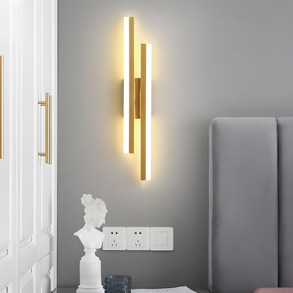 Modern Minimalist H - Shape Long Strip LED Wall Sconce - Flare Shack