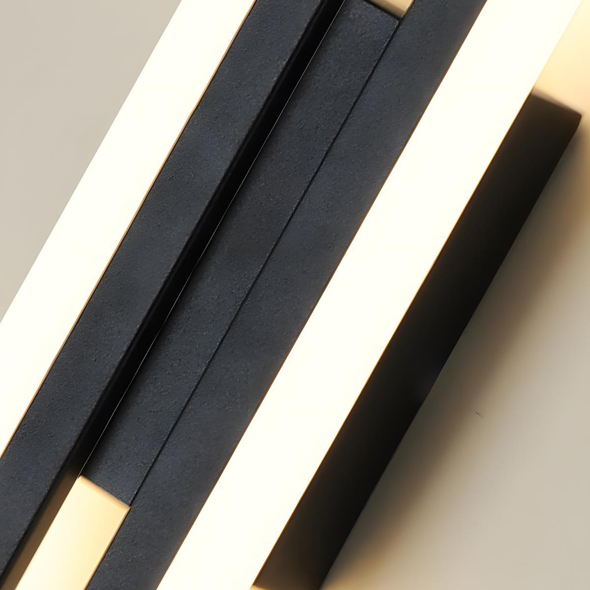 Modern 3 Color Modes H-Shape LED Wall Sconce