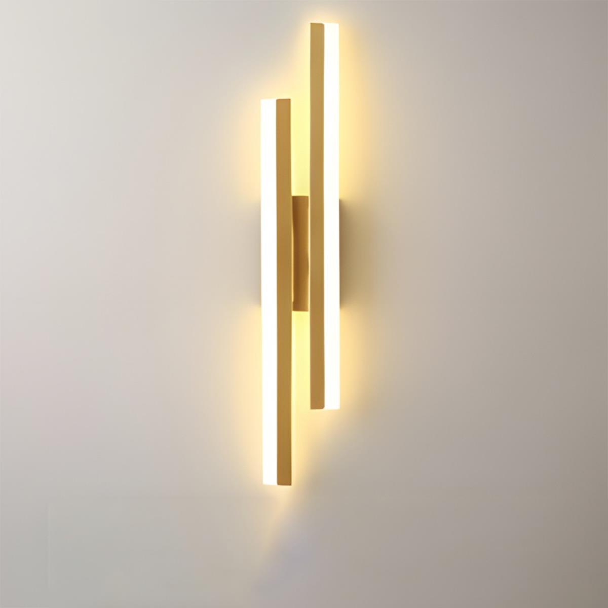 Modern Minimalist H - Shape Long Strip LED Wall Sconce - Flare Shack