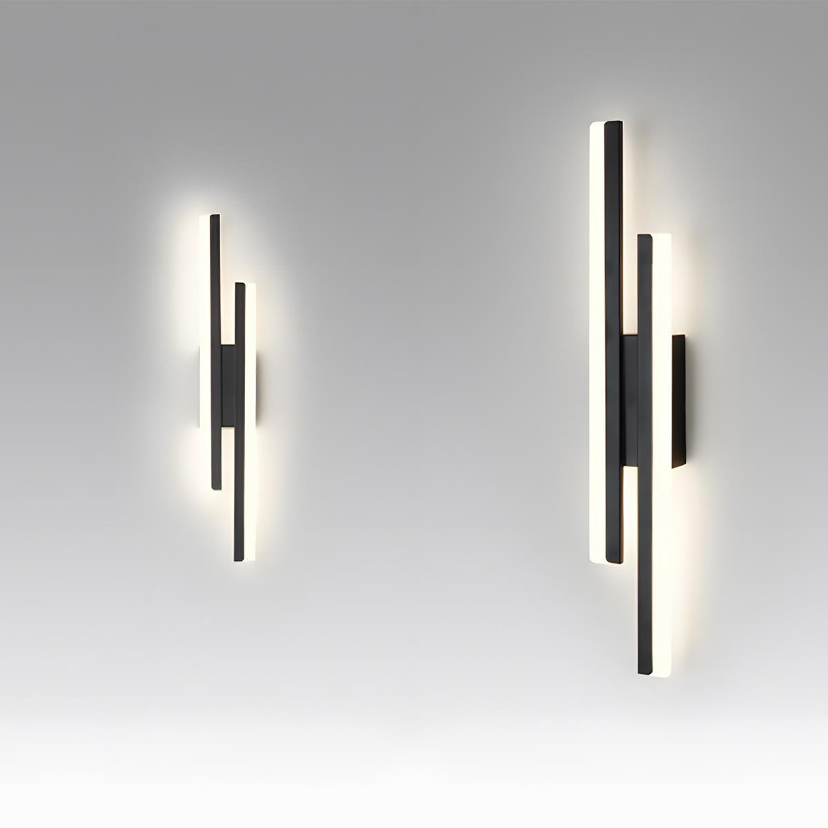 Modern 3 Color Modes H-Shape LED Wall Sconce