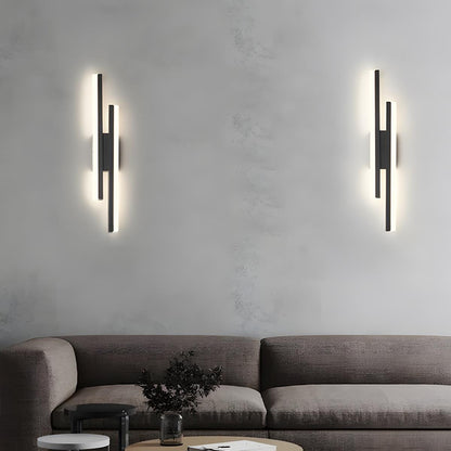 Modern Minimalist H - Shape Long Strip LED Wall Sconce - Flare Shack