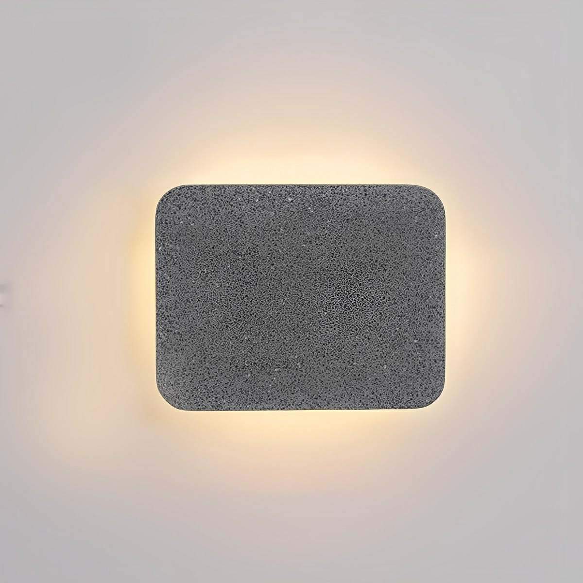 Modern Minimalist Indoor Cement LED Wall Sconces - Flare Shack