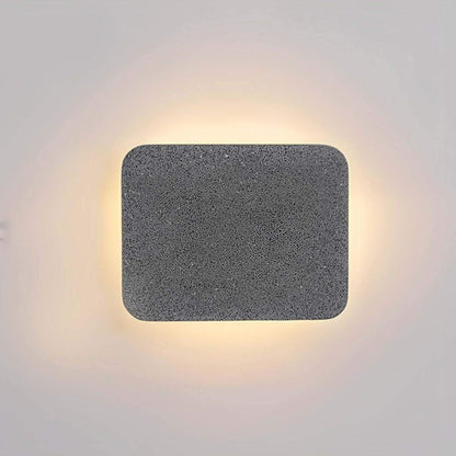 Modern Minimalist Indoor Cement LED Wall Sconces - Flare Shack