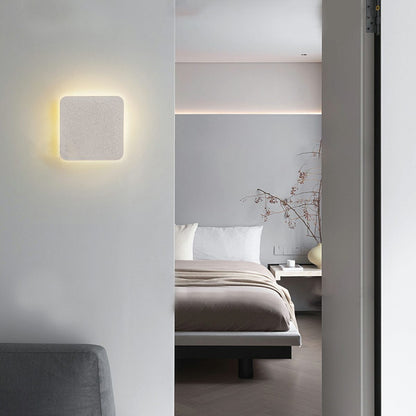 Modern Minimalist Indoor Cement LED Wall Sconces - Flare Shack