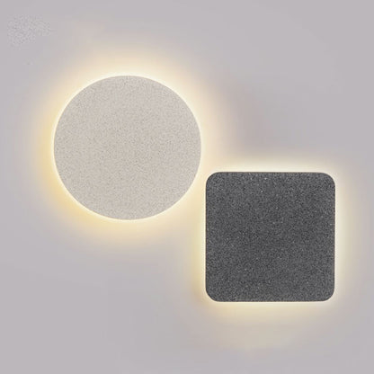 Modern Minimalist Indoor Concrete LED Wall Sconces