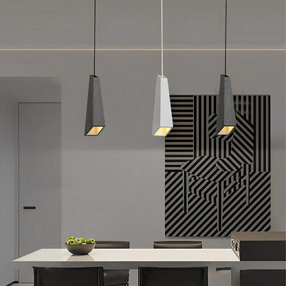 Modern Minimalist Industrial Indoor Concrete LED Pendant Lights
