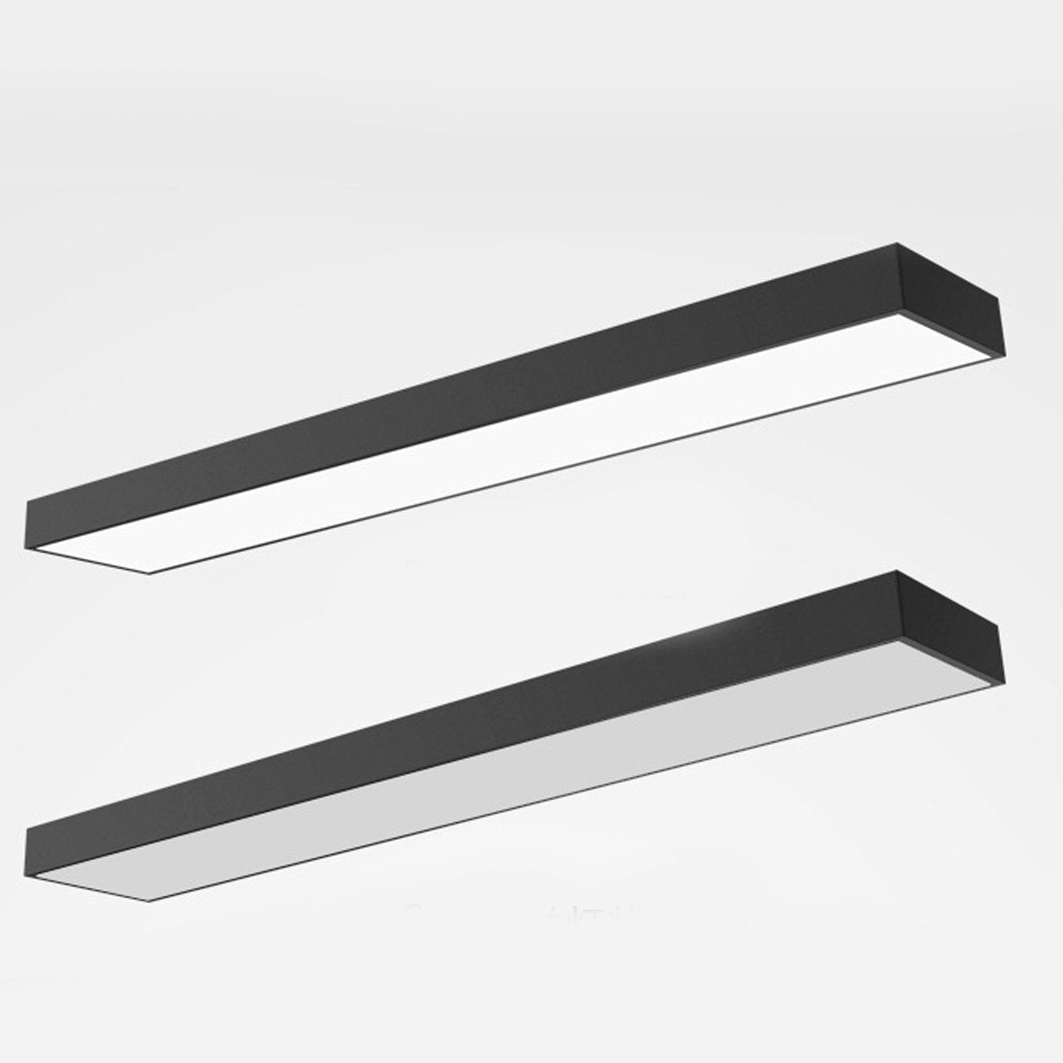 Modern Minimalist Long Strip Office Suspended Pendant Lights