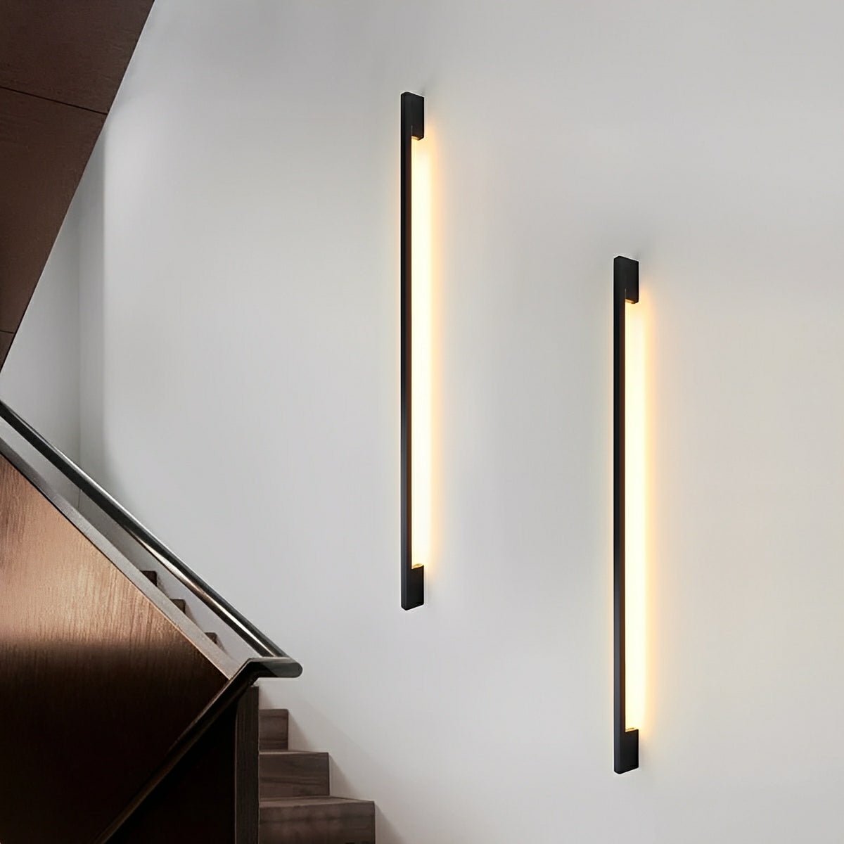 Modern Minimalist LED Strip Indoor Wall Sconces - Flare Shack