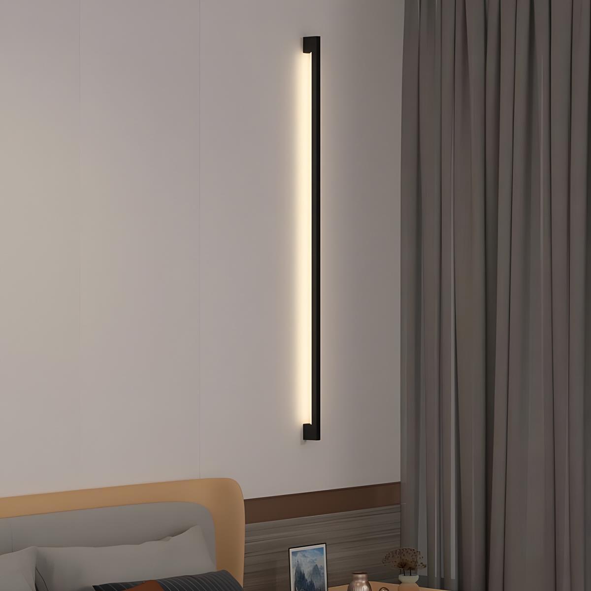 Modern Minimalist LED Strip Indoor Wall Sconces - Flare Shack